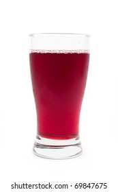 Sour Cherry Juice In A Glass