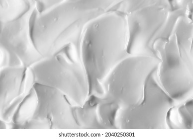 Sour Cream, Greek Yogurt Texture And Background 