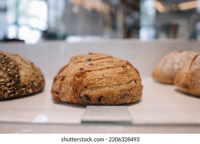 Sour Dough On Shelf, In The Cafe