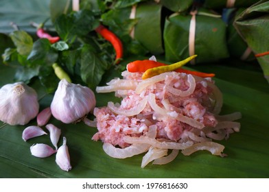 Sour Pork Naem Moo Food North Stock Photo 1976816630 | Shutterstock