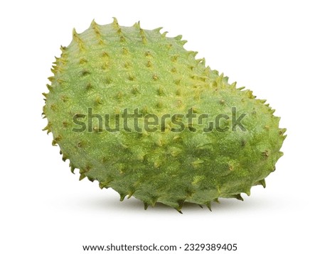 Soursop or custard apple fuite isolated on white background Foto stock © 
