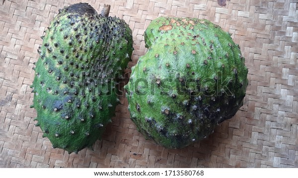 Soursop Graviolo Guyabano Fruit Annona Muricata Stock Photo Edit Now