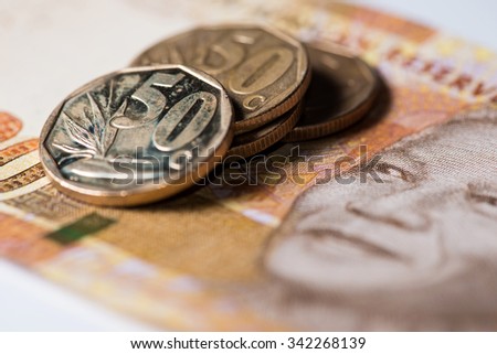 South African currency 20