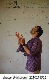 South Asian Young Male Doctor Holding A Stethoscope Wearing Shirt 