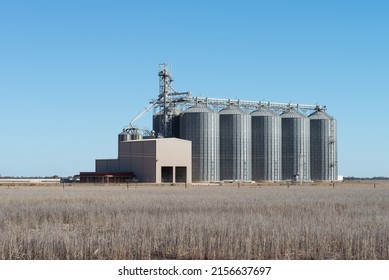 South Australian Grain Elevator Industrial Agriculture Farming Wheat Storage