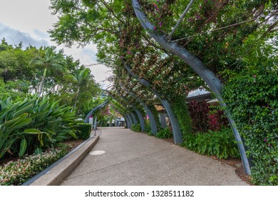 South Bank Parklands In Brisbane, Queensland, Australia