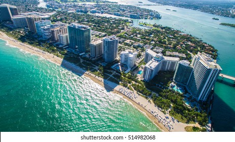 South Beach, Miami Beach. Florida. Haulover Park