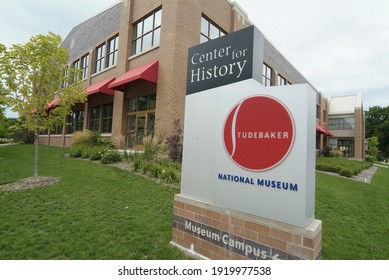 SOUTH BEND, UNITED STATES - Aug 17, 2007: An Exterior View Of The Studebaker Automobile Museum In South Bend, Indiana 