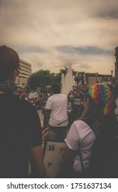 South Bend, In USA 5.30.2020 Rally For Black Lives Peaceful Protest