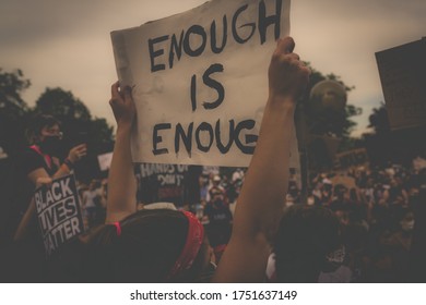 South Bend, In USA 5.30.2020 Rally For Black Lives Peaceful Protest