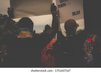 South Bend, In USA 5.30.2020 Rally For Black Lives Peaceful Protest