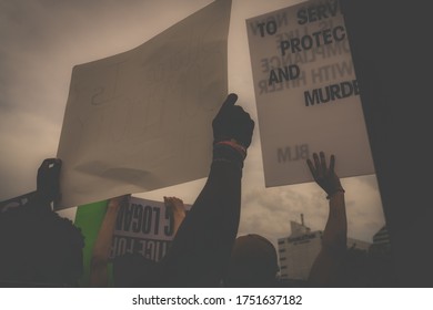 South Bend, In USA 5.30.2020 Rally For Black Lives Peaceful Protest