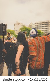 South Bend, In USA 5.30.2020 Rally For Black Lives Peaceful Protest