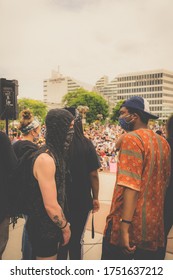 South Bend, In USA 5.30.2020 Rally For Black Lives Peaceful Protest