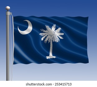 South Carolina Flag Images, Stock Photos & Vectors | Shutterstock