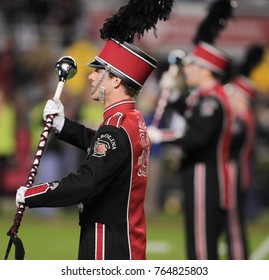 South Carolina Marching Band Member On The Field Of The Clemson Tiger Vs. South Carolina Gamecocks Football Game On November 25th 2017 At The William-Brice Stadium In Columbia, South Carolina -USA 