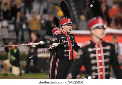 South Carolina Marching Band On The Field Of The Clemson Tiger Vs. South Carolina Gamecocks Football Game On November 25th 2017 At The William-Brice Stadium In Columbia, South Carolina -USA 