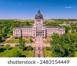 South Dakota State Capitol during Summer