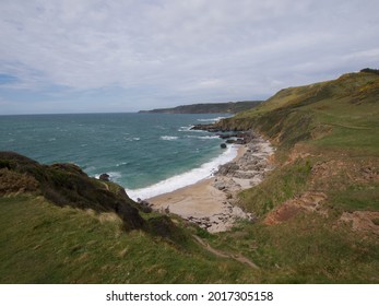 South Devon Beach From The Coast Path