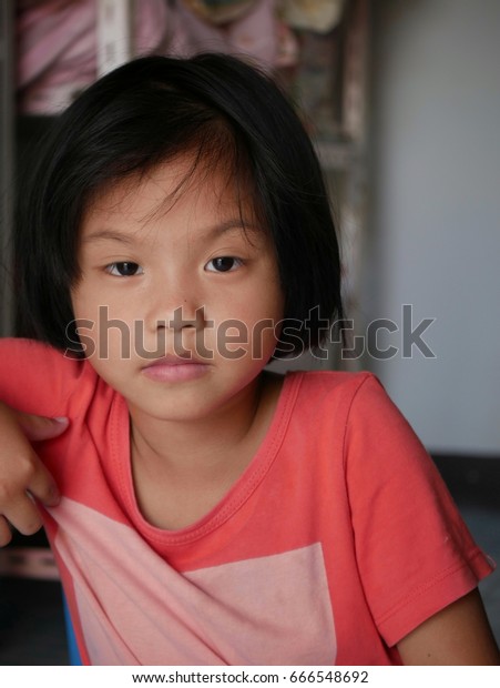 South East Asian Girl Short Hair Stock Photo 666548692 | Shutterstock