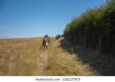 South East Dorset Coast Walking Path, England, UK - 20 Jul 2022