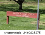 South Entrance to Buddy Attick Park in Greenbelt MD