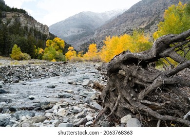 South Fork of the Shoshone River in Wyoming - Shutterstock ID 2063768363