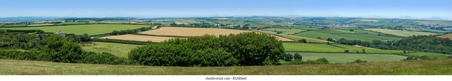 South Hams Countryside Devon England Uk