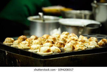 South Indian Delicious Food Kuzhi Paniyaram From Food Street - Bangalore Or Bengaluru, Karnataka, India.