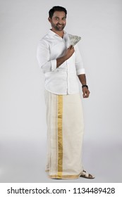 South Indian Men In Mundu