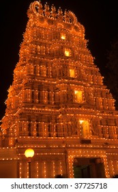 South Indian Temple Inside Mysore Palace Stock Photo 37725718 ...