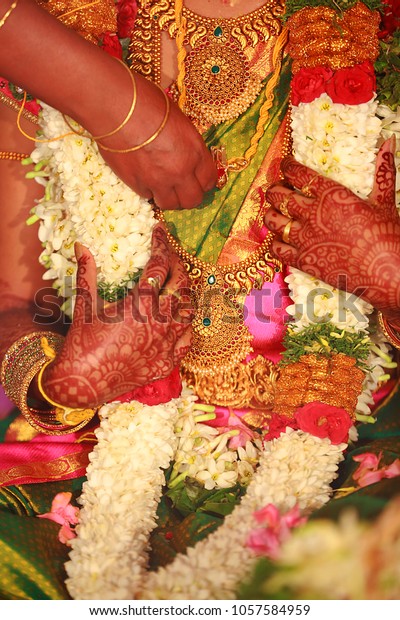 South Indian Wedding Rituals Wedding Ceremony Stock Photo Edit