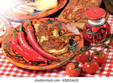 The South Italy, Calabria, Locale  Food -  Peper