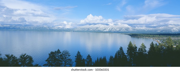 South Lake Tahoe In Winter, California