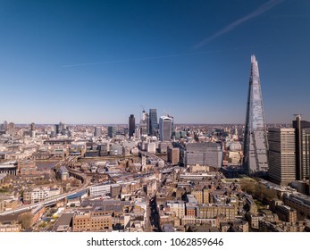 South London Aerial Sunset  Cityscape