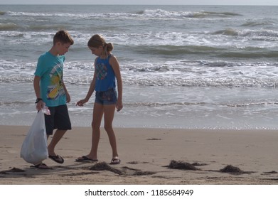 South Padre Island, Texas/USA-09/22/2018
SPI Beach Cleanup