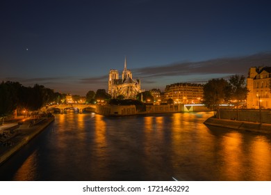 South Rose Window Exterior Notre Dame Paris France