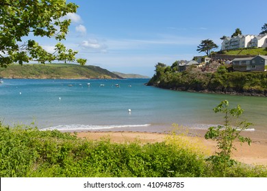 South Sands Beach Salcombe Devon UK Beach In The Estuary In Summer