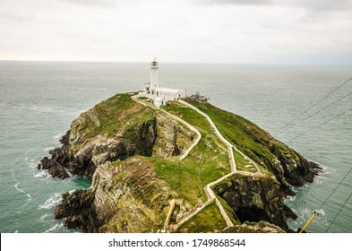 South Stack Lighthouse, Isle Of Anglesey (Ynys Mon), Holyhead, North Wales