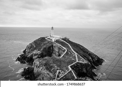 South Stack Lighthouse, Isle Of Anglesey (Ynys Mon), Holyhead, North Wales