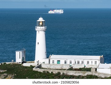 South Stack Lighthouse On The Anglesey Coast, UK