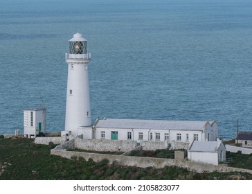 South Stack Lighthouse On The Anglesey Coast, UK