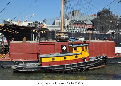 South Street Seaport In Manhattan, New York