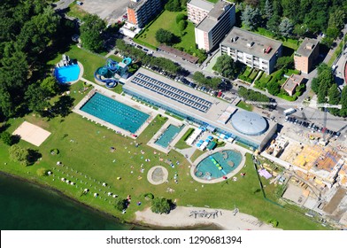 South Switzerland: Airshot From The Lido In Locarno