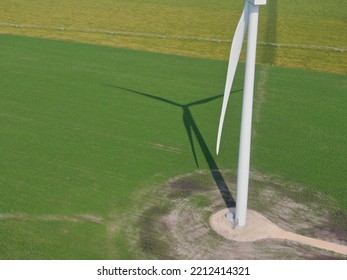 South Texas Wind Farms, Just Outside Of Corpus Christi, Texas.