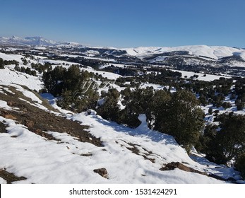 South Waziristan: The Snow Covered All Over The Valley And The Mountains In Shakai. Photo By Ijaz Khan.