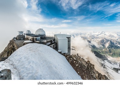 South Western Viewpoint Of Pic Du Midi De Bigorre, Hautes Pyrenees, France