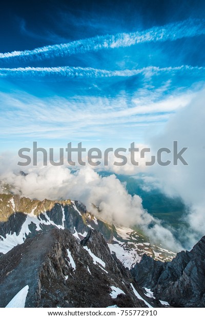 South western viewpoint of Pic du Midi de Bigorre,
Hautes Pyrenees, France
