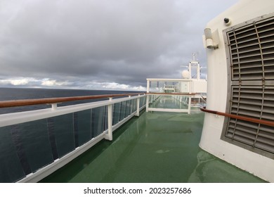 Southampton, Hampshire  UK - May 21 2019. PO Cruise Ship Aurora Deck Views.