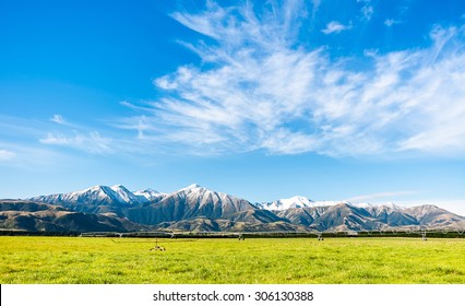 Southern Alps Landscape, New Zealand
